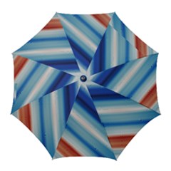 Violet Orange Golf Umbrellas by Sparkle