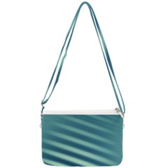 Blue Strips Double Gusset Crossbody Bag by Sparkle