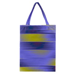 Blue Strips Classic Tote Bag by Sparkle