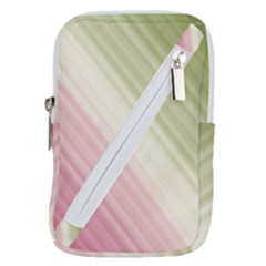 Pink Green Belt Pouch Bag (small) by Sparkle