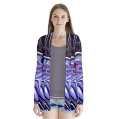 Galaxy Drape Collar Cardigan by Sparkle