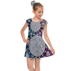 Wirldrawing Kids  Cap Sleeve Dress by Sparkle