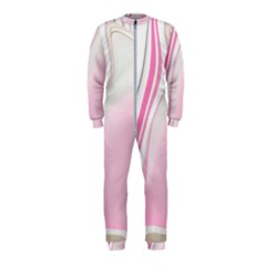 Modern Pink Onepiece Jumpsuit (kids)