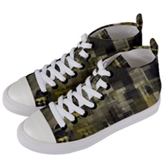 Blocksum Women s Mid-top Canvas Sneakers by Sparkle