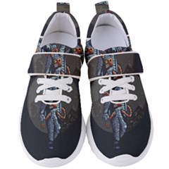 Illustration Drunk Astronaut Women s Velcro Strap Shoes by Vaneshart