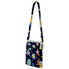 Space Seamless Pattern Multi Function Travel Bag by Vaneshart