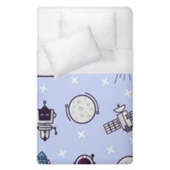 Seamless Pattern With Space Theme Duvet Cover (single Size) by Vaneshart