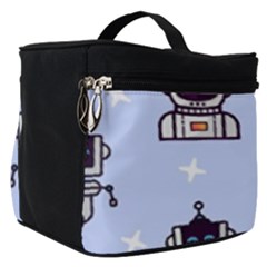 Seamless Pattern With Space Theme Make Up Travel Bag (small) by Vaneshart