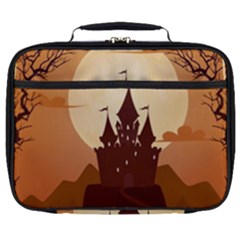 Beautiful Castle Full Print Lunch Bag by Vaneshart