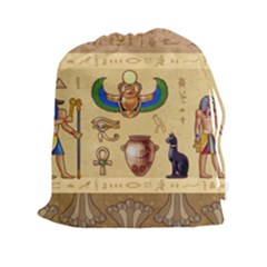 Egypt Horizontal Illustration Drawstring Pouch (2xl)