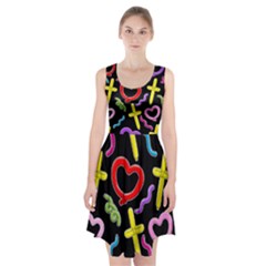 Aimee Patterns Racerback Midi Dress
