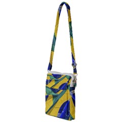 Brazil Flags Waving Background Multi Function Travel Bag by dflcprintsclothing