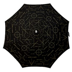 Abstract Math Pattern Straight Umbrellas