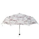 Cat With Bow Pattern Folding Umbrellas View3