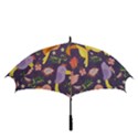 Exotic Seamless Pattern With Parrots Fruits Golf Umbrellas View3