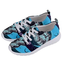 Astronaut Full Color Women s Lightweight Sports Shoes by Vaneshart