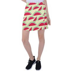 Watermelon Pattern Tennis Skirt by Vaneshart