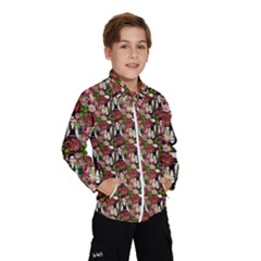 Swimmer 20s Brown Kids  Windbreaker by snowwhitegirl