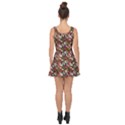 Swimmer 20s Brown Inside Out Casual Dress View2