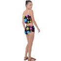 Seamless Background With Colorful Virus Summer Cropped Co-Ord Set View2