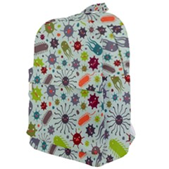 Seamless Pattern With Viruses Classic Backpack