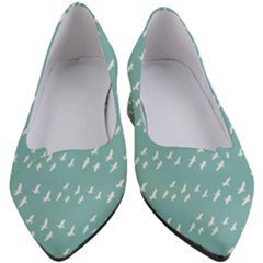 Group Of Birds Flying Graphic Pattern Women s Block Heels  by dflcprintsclothing