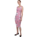 Cute Unicorn Seamless Pattern Sleeveless Pencil Dress View2