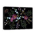 Embroidery Trend Floral Pattern Small Branches Herb Rose Deluxe Canvas 16  x 12  (Stretched)  View1