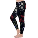 Floral Folk Fashion Ornamental Embroidery Pattern Classic Winter Leggings View2