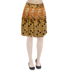 Top View Honeycomb Pleated Skirt by Vaneshart