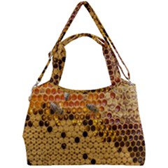 Top View Honeycomb Double Compartment Shoulder Bag by Vaneshart