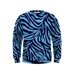 Zebra 3 Kids  Sweatshirt