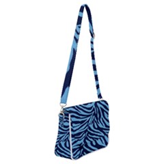 Zebra 3 Shoulder Bag with Back Zipper