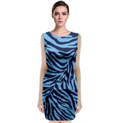 Zebra 3 Classic Sleeveless Midi Dress by dressshop