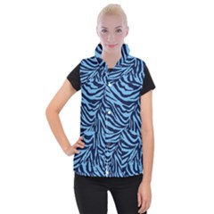 Zebra 3 Women s Button Up Vest by dressshop