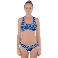 Zebra 3 Cross Back Hipster Bikini Set