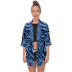 Zebra 3 Open Front Chiffon Kimono