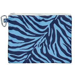 Zebra 3 Canvas Cosmetic Bag (XXL)