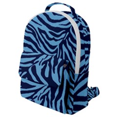 Zebra 3 Flap Pocket Backpack (Small)