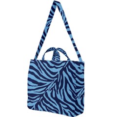 Zebra 3 Square Shoulder Tote Bag by dressshop