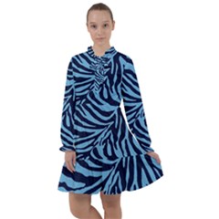 Zebra 3 All Frills Chiffon Dress
