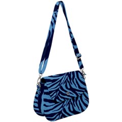 Zebra 3 Saddle Handbag