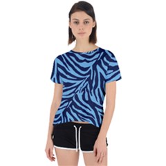 Zebra 3 Open Back Sport Tee by dressshop