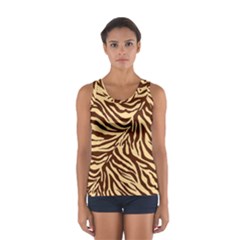 Zebra 2 Sport Tank Top  by dressshop