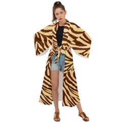 Zebra 2 Maxi Kimono by dressshop