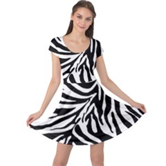 Zebra 1 Cap Sleeve Dress by dressshop