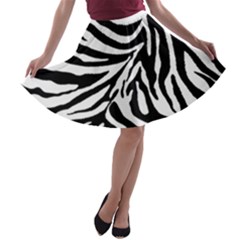 Zebra 1 A-line Skater Skirt by dressshop