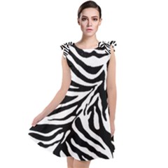 Zebra 1 Tie Up Tunic Dress by dressshop