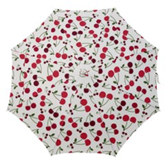 Cute cherry pattern Straight Umbrellas