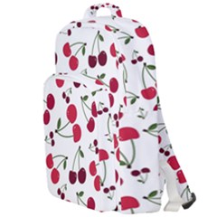 Cute cherry pattern Double Compartment Backpack